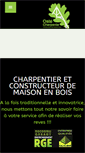 Mobile Screenshot of ostecharpente.com